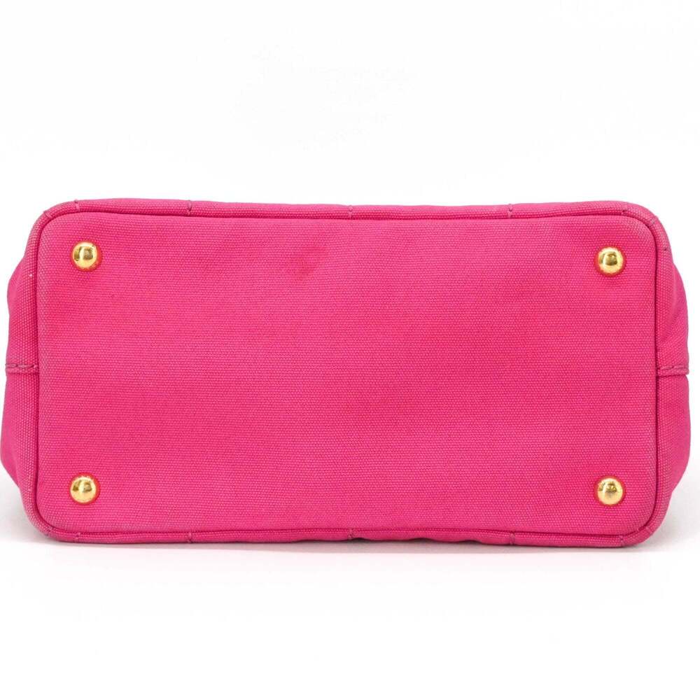 PRADA Pink Canvas Shoulder Bag - Picture 5 of 15